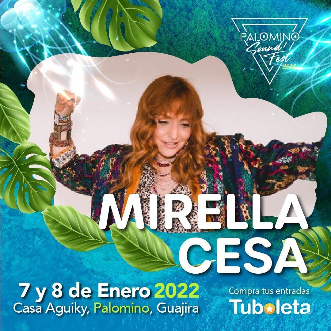 Mirella Cesa inicia el año en la Guajira Colombiana