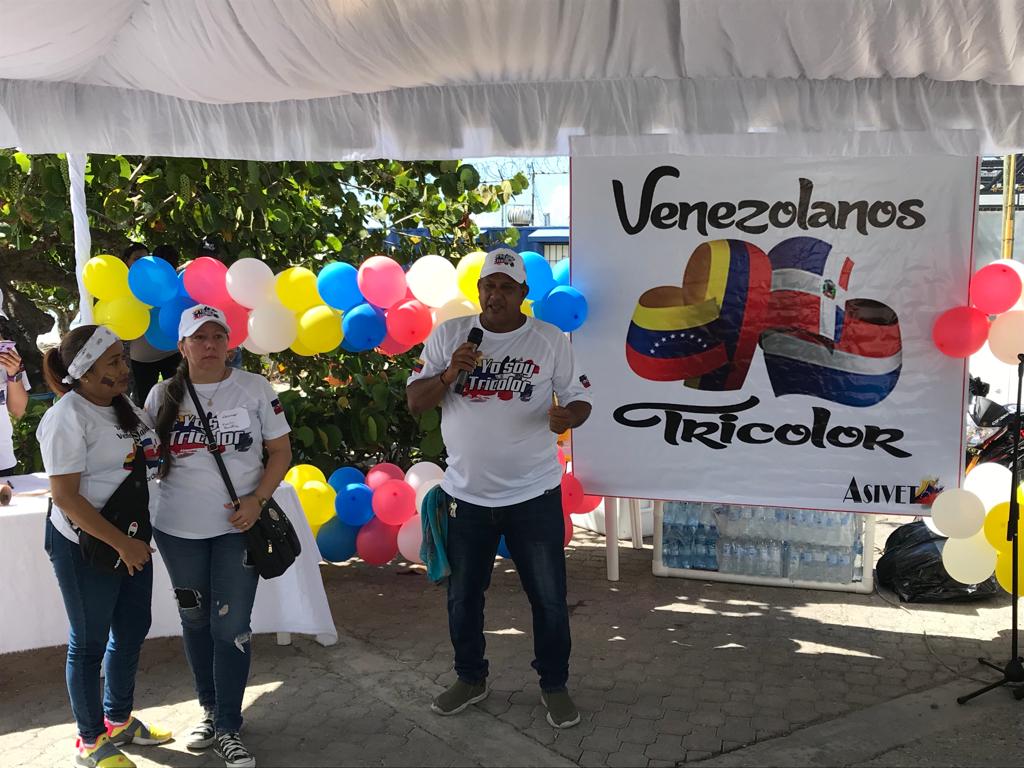 Primer Rally de venezolanos en Boca Chica